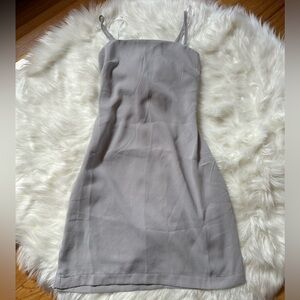 lulus grey dress